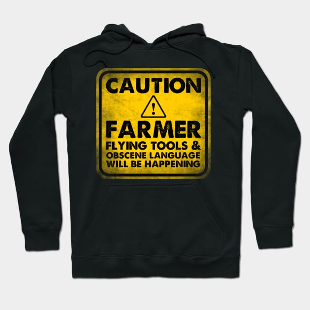 Farmer job title . Perfect present for mother dad friend him or her Hoodie by SerenityByAlex